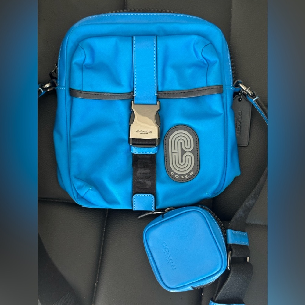 Coach Blue Crossbody Bag